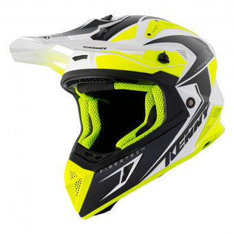Motocross Kenny Titanium Graphic Black Neon Yellow