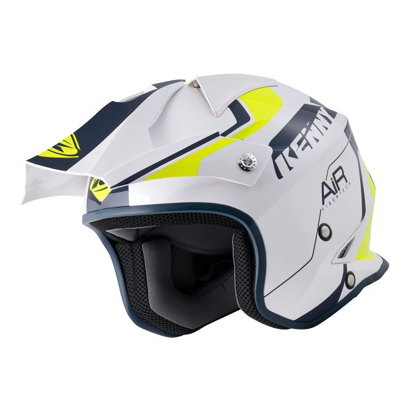 Open Face Kenny Trial Air Graphic Navy White