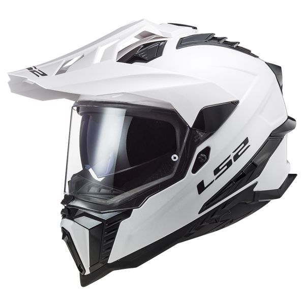 Motocross LS2 Explorer Solid White MX701