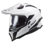 Casque Motocross LS2 Explorer Solid White MX701