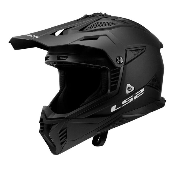 Motocross LS2 Fast II Matt Black MX708