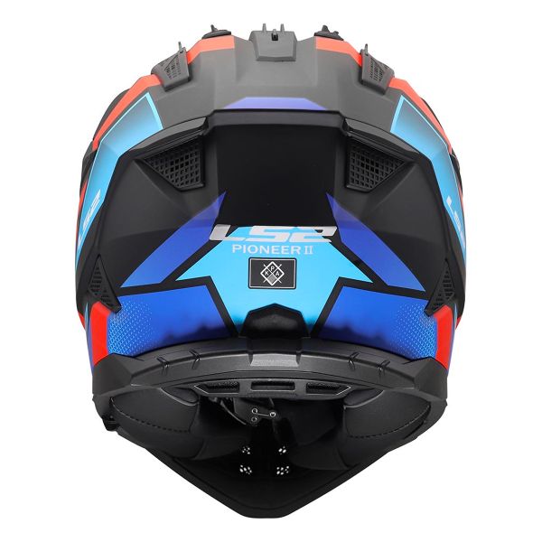 LS2 Pioneer II Block Black Red Blue MX702