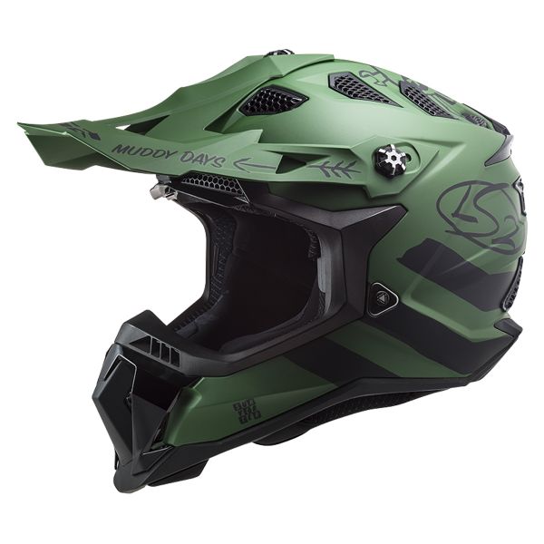 Motocross LS2 Subverter Evo Cargo Matt Military Green MX700