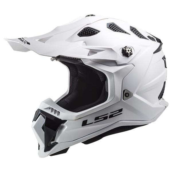 Motocross LS2 Subverter Evo Gloss White MX700