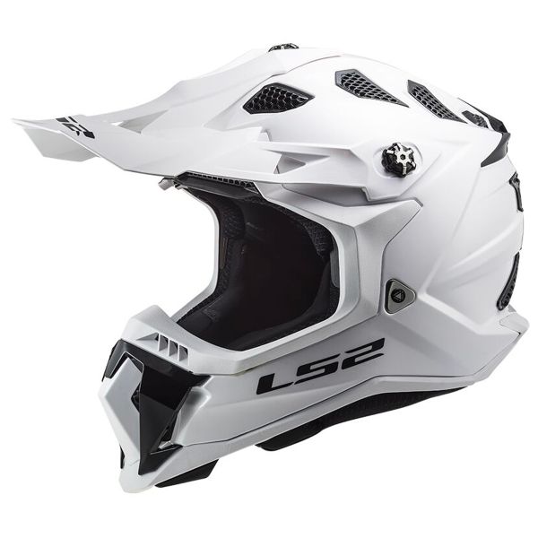 Motocross LS2 Subverter Evo II Gloss White MX700