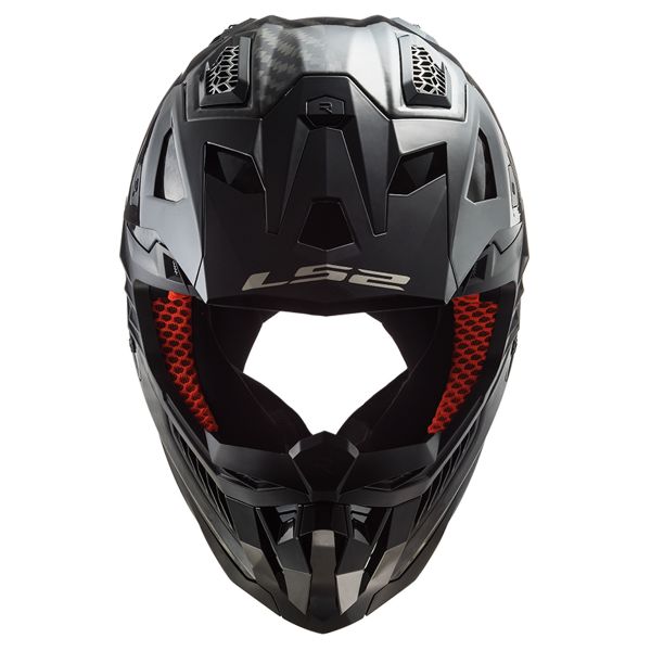 LS2 X-Force Gloss Carbon MX703