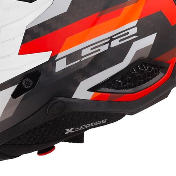LS2 X- Force Phantom Orange Red MX703