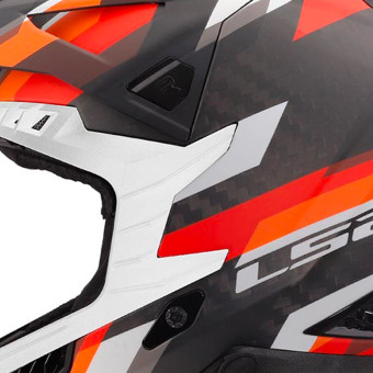LS2 X- Force Phantom Orange Red MX703