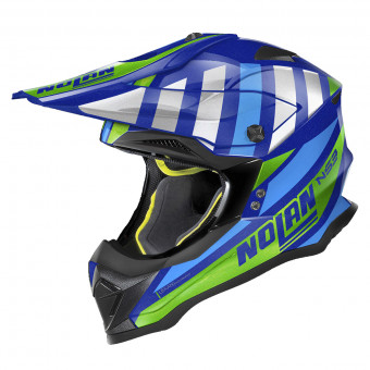 Casque Motocross Nolan N53 Cliffjumper Caymen Blue Green 76 Casque Motocross Nolan N53 Cliffjumper Caymen Blue Green 76