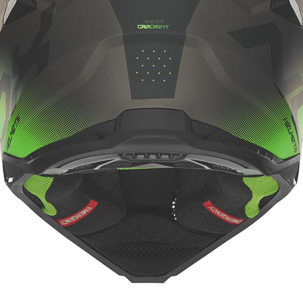 NOX N634 Gradiant Matt Black Green