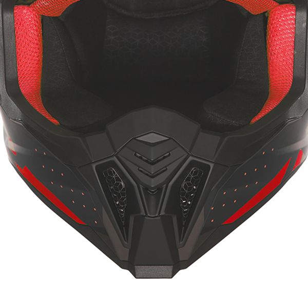 NOX N634 Gradiant Matt Black Red