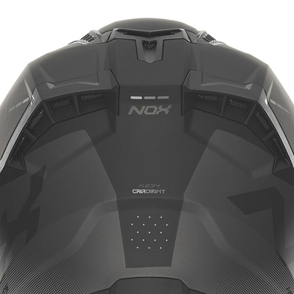 NOX N634 Gradiant Matt Black Silver