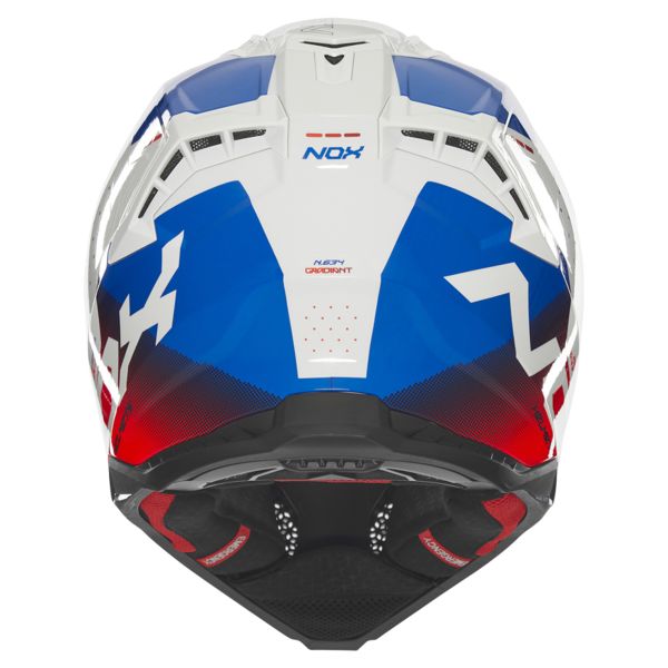 NOX N634 Gradiant White Blue Red
