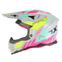 Casque Motocross NOX N634 Storm Grey Nardo Pink