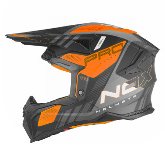 Casque Motocross NOX N634 Storm Mat Black Orange Casque Motocross NOX N634 Storm Mat Black Orange