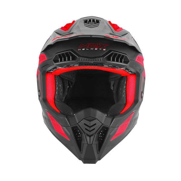 NOX N634 Storm Mat Black Red