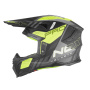 Casque Motocross NOX N634 Storm Mat Black Yellow