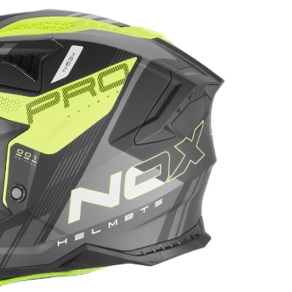 NOX N634 Storm Mat Black Yellow