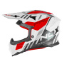 Casque Motocross NOX N634 Storm White Red