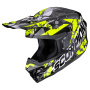 Casque Motocross Scorpion Smx-10 Gasoline Black Yellow
