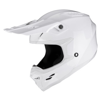 Motocross Scorpion Smx-10 Solid White