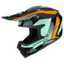 Casque Motocross Scorpion Smx-10 Speed Black Orange Green