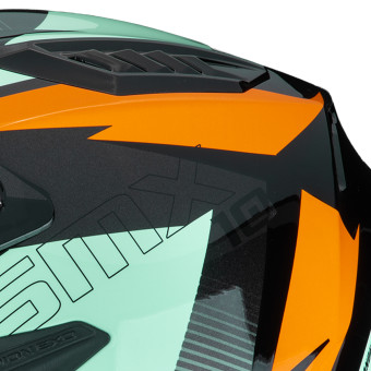Scorpion Smx-10 Speed Black Orange Green
