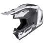 Casque Motocross Scorpion Smx-10 Speed Matt Grey Black White