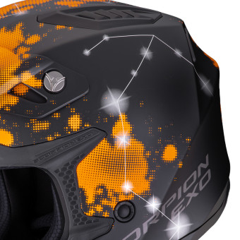 Scorpion Smx-10 Vibe Matt Black Orange