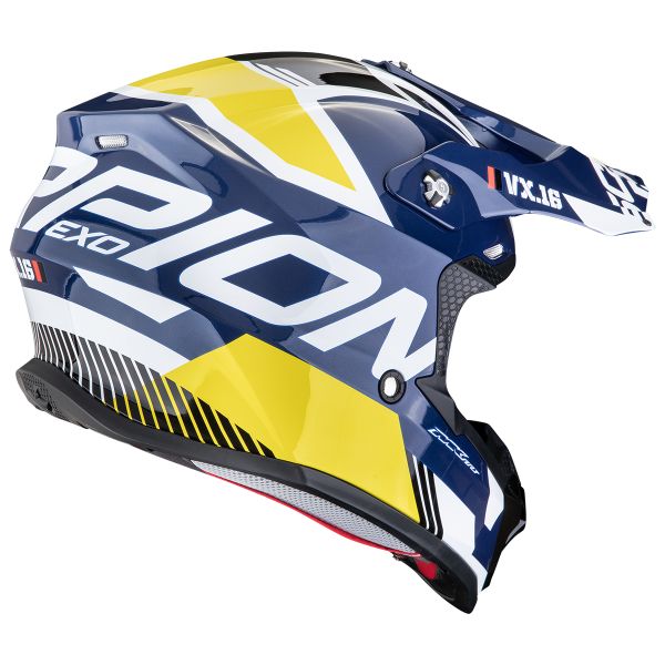 Scorpion VX-16 Evo Air Analog White Blue Yellow