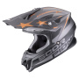 Casque Motocross Scorpion VX-16 Evo Air Patriot Silver Black Copper