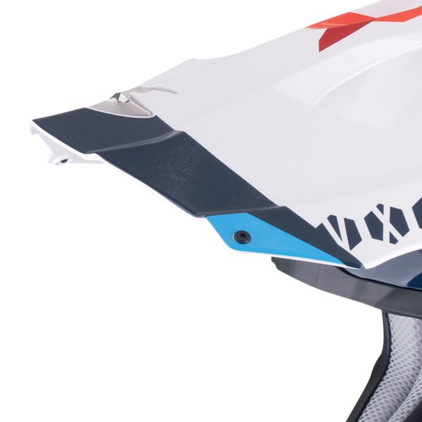 Scorpion VX-16 Evo Air Rod White Red Blue