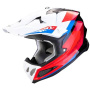 Casque Motocross Scorpion VX-22 Air Beta Black Red White