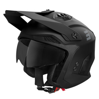 Motocross SHOT Drop Solid Black Matt