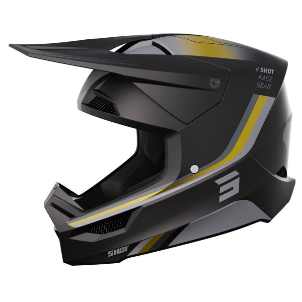 Motocross SHOT Furious Aim Gold Matt