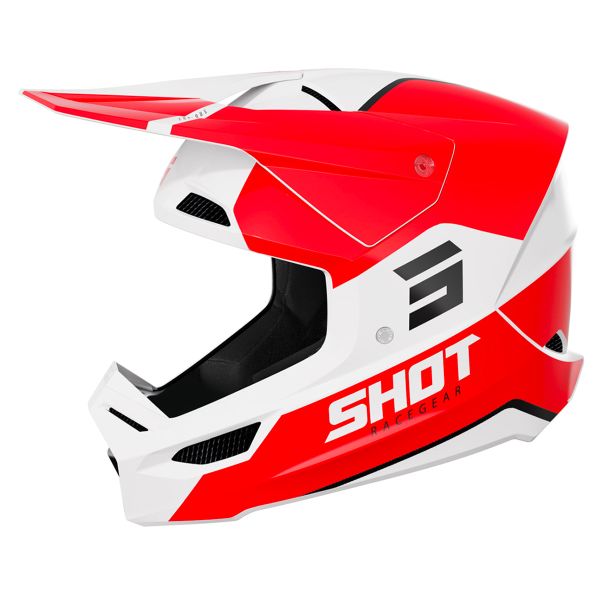 Motocross SHOT Furious Bolt Red Glossy Motocross SHOT Furious Bolt Red Glossy