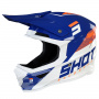 Casque Motocross SHOT Furious Camo Navy Orange