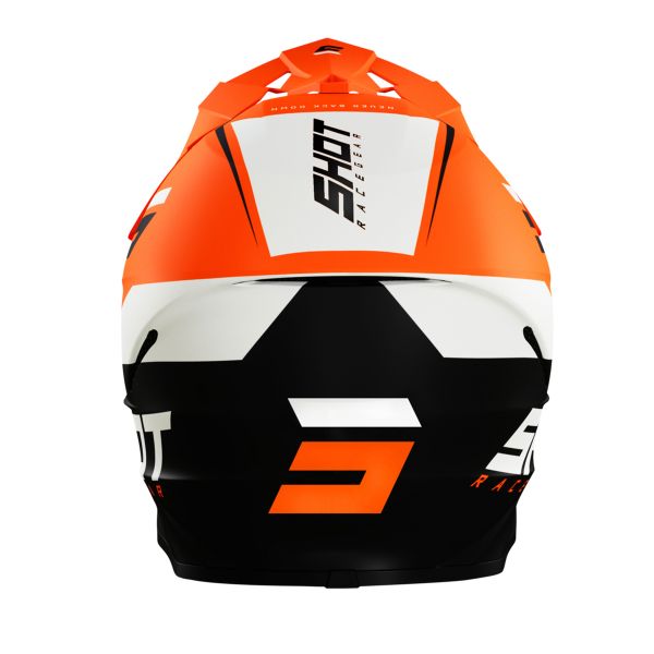 SHOT Furious Chase Black Neon Orange Matt