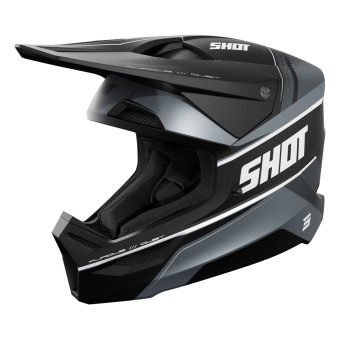 Motocross SHOT Furious Dust Black Matt 2.0