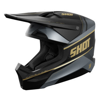 Motocross SHOT Furious Dust Gold Matt 2.0