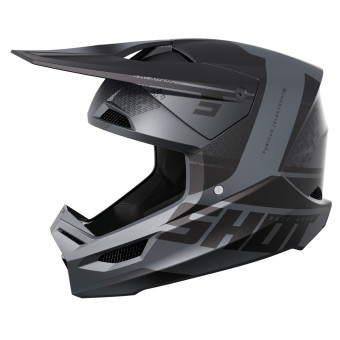 Motocross SHOT Furious Electron Black Matt