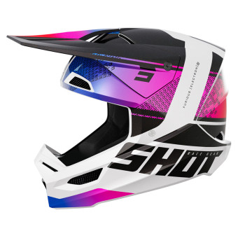 Motocross SHOT Furious Electron Purple Glossy