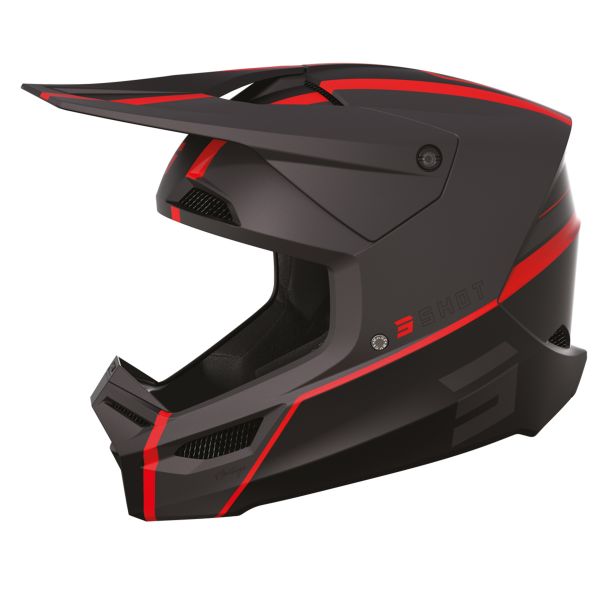 Motocross SHOT Furious Heritage Grey Matt