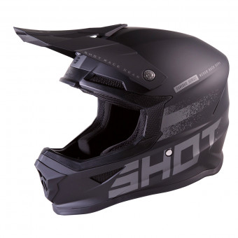 Motocross SHOT Furious Raw 2.0 Black Grey Matt