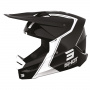 Casque Motocross SHOT Furious Reflex Black Glossy