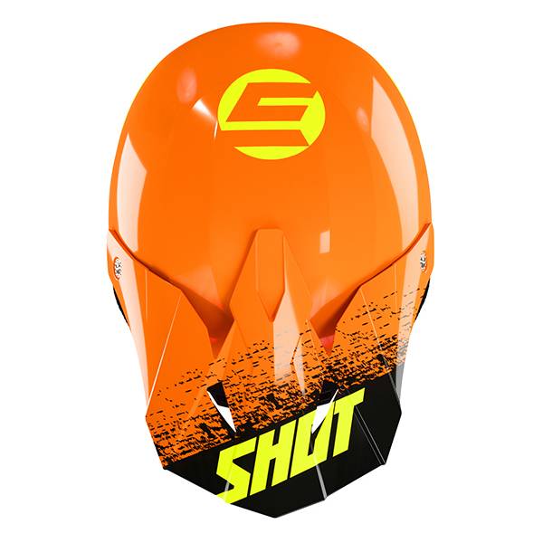 SHOT Furious Roll Orange Neon Yellow Kid