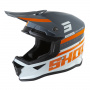 Casque Motocross SHOT Furious Shining Grey Glossy