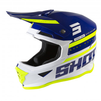 Motocross SHOT Furious Shining Navy Glossy