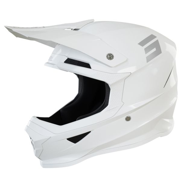 Motocross SHOT Furious Solid 2.0 White
