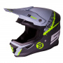 Casque Motocross SHOT Furious Storm Dark Grey Neon Yellow Matt